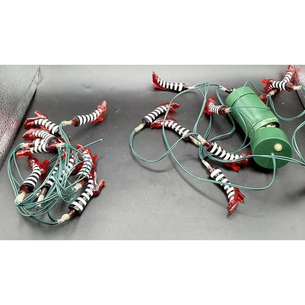 Wizard Of Oz Lights Wicked Witch Ruby Slippers **Parts Only -LO18